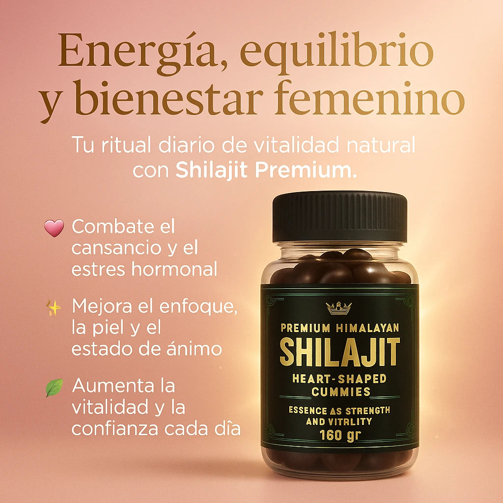 ⚡ Gomitas Shilajit Premium – Potencia tu Cuerpo y Mente Naturalmente