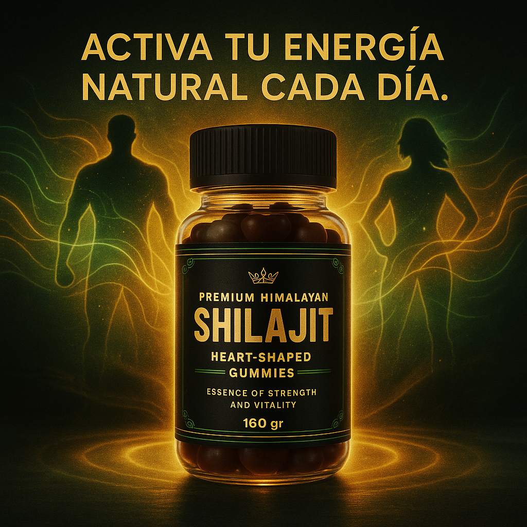 ⚡ Gomitas Shilajit Premium – Potencia tu Cuerpo y Mente Naturalmente